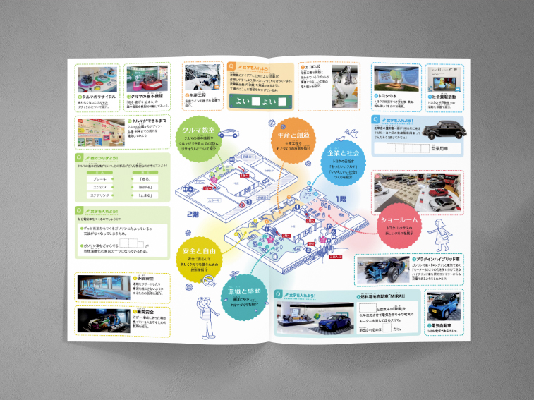 パンフレット／子ども用施設案内
