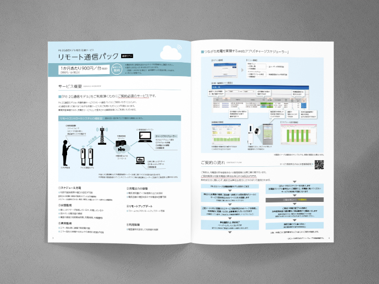 パンフレット／EV・PHEV車用充電器