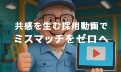 共感を生む採用動画で、ミスマッチをゼロへ02